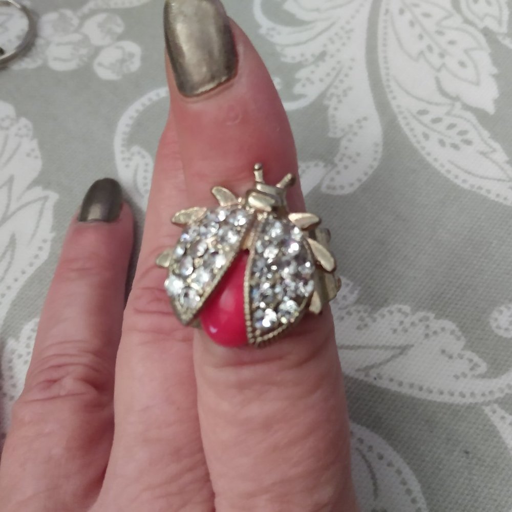 Lady Bug Ring
